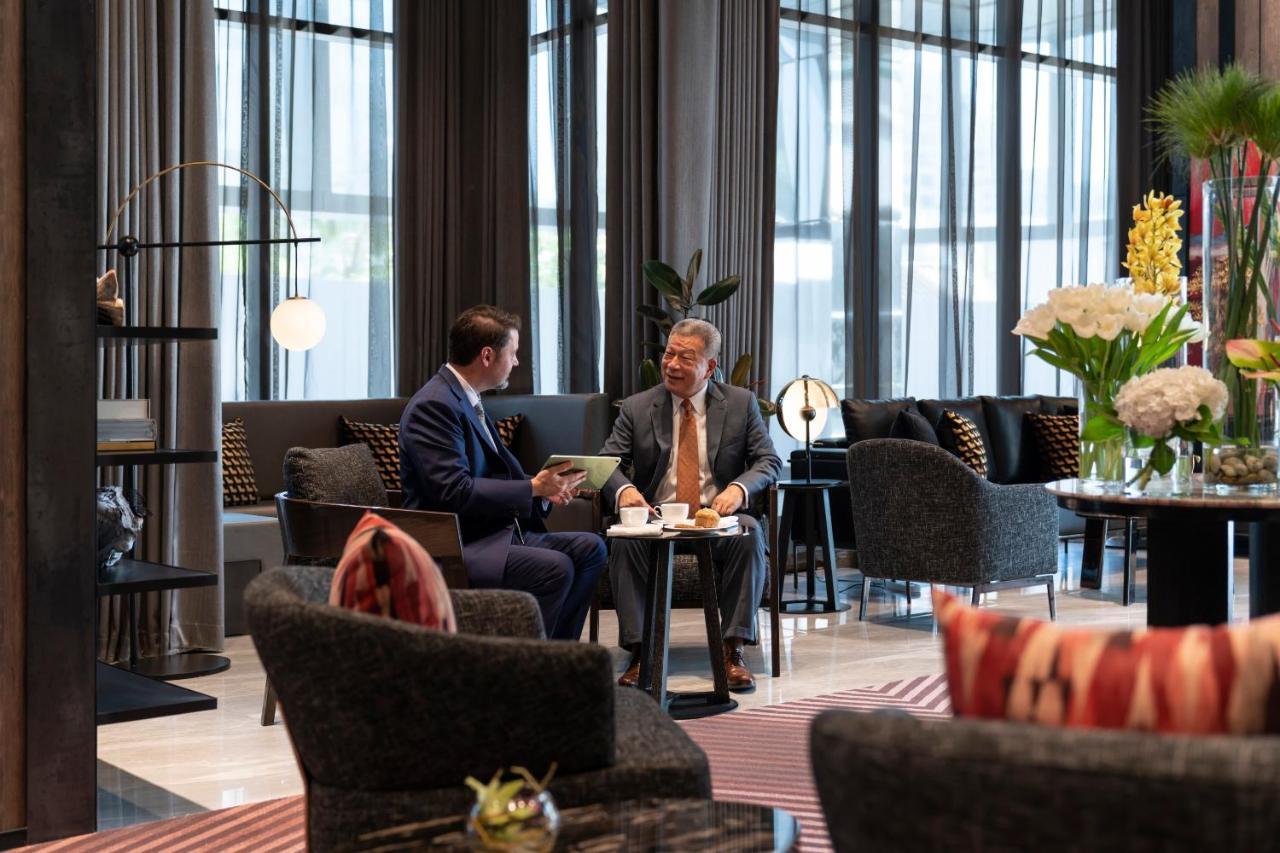Ascott Embassy Sathorn Bangkok 호텔 외부 사진 The lobby of the hotel