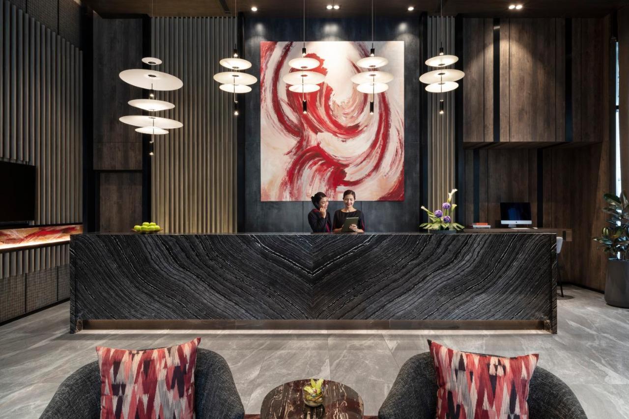 Ascott Embassy Sathorn Bangkok 호텔 외부 사진 The lobby of the hotel