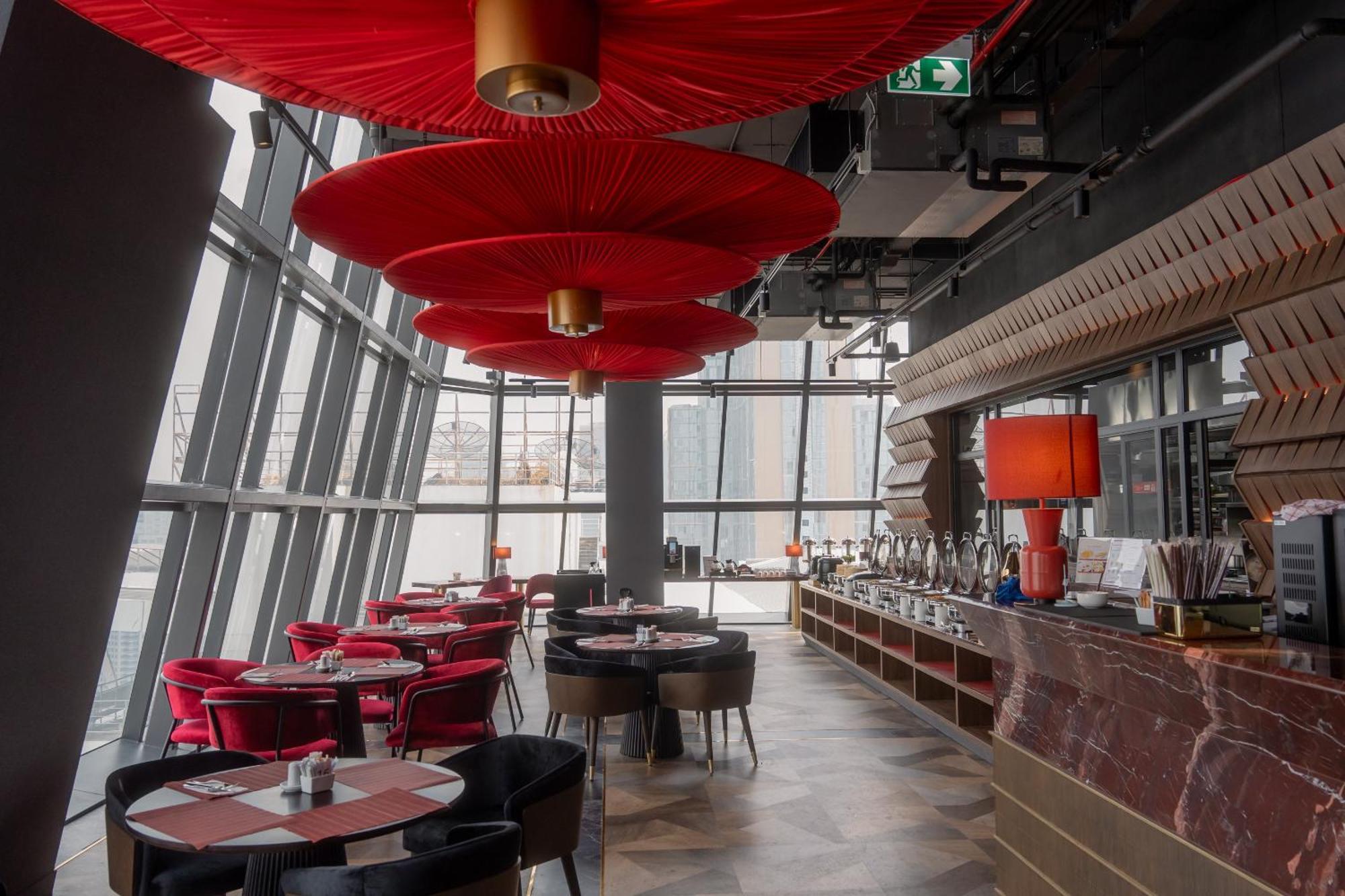 Ascott Embassy Sathorn Bangkok 호텔 외부 사진 The restaurant
