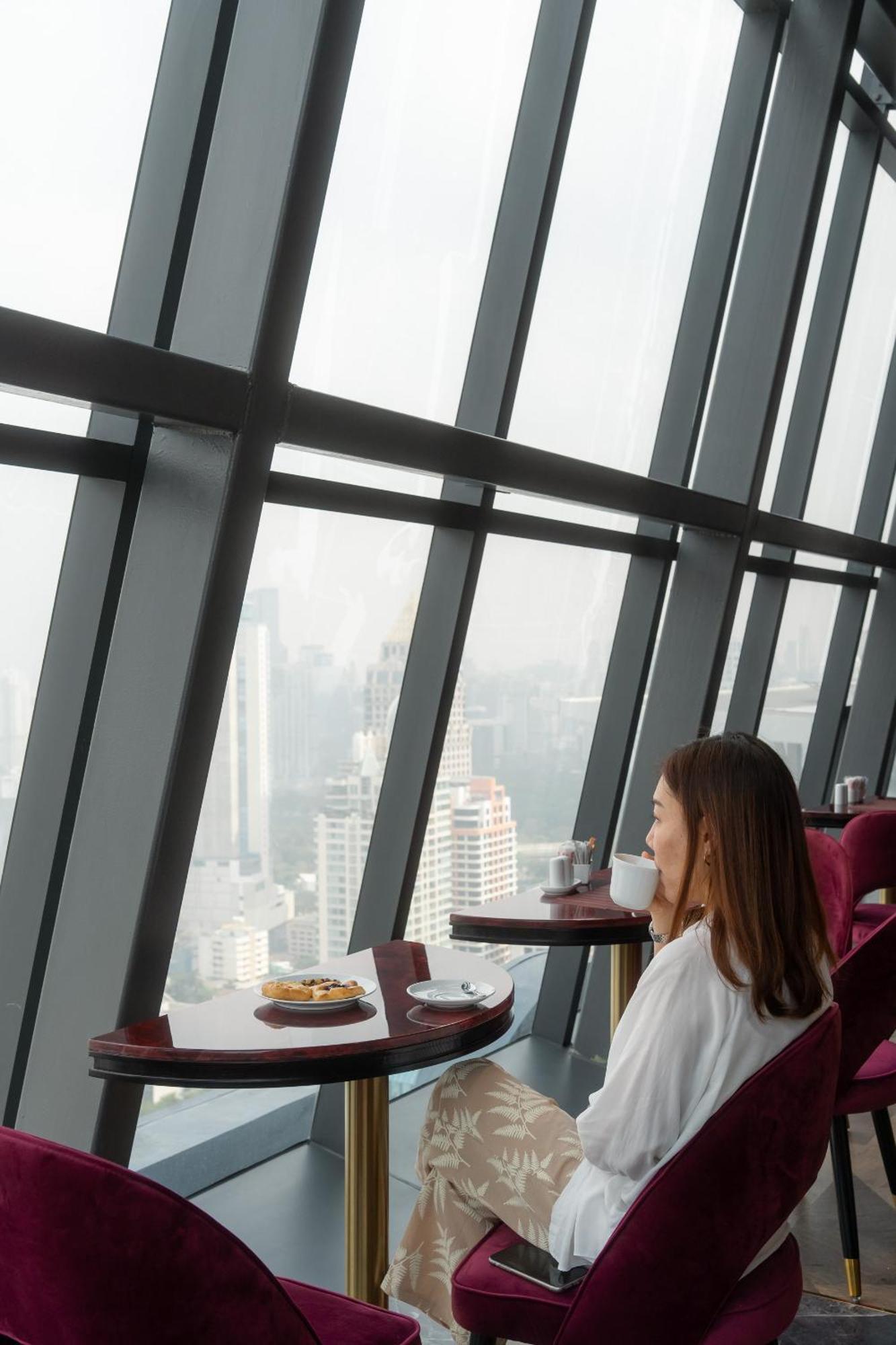 Ascott Embassy Sathorn Bangkok 호텔 외부 사진 View from the 39th floor